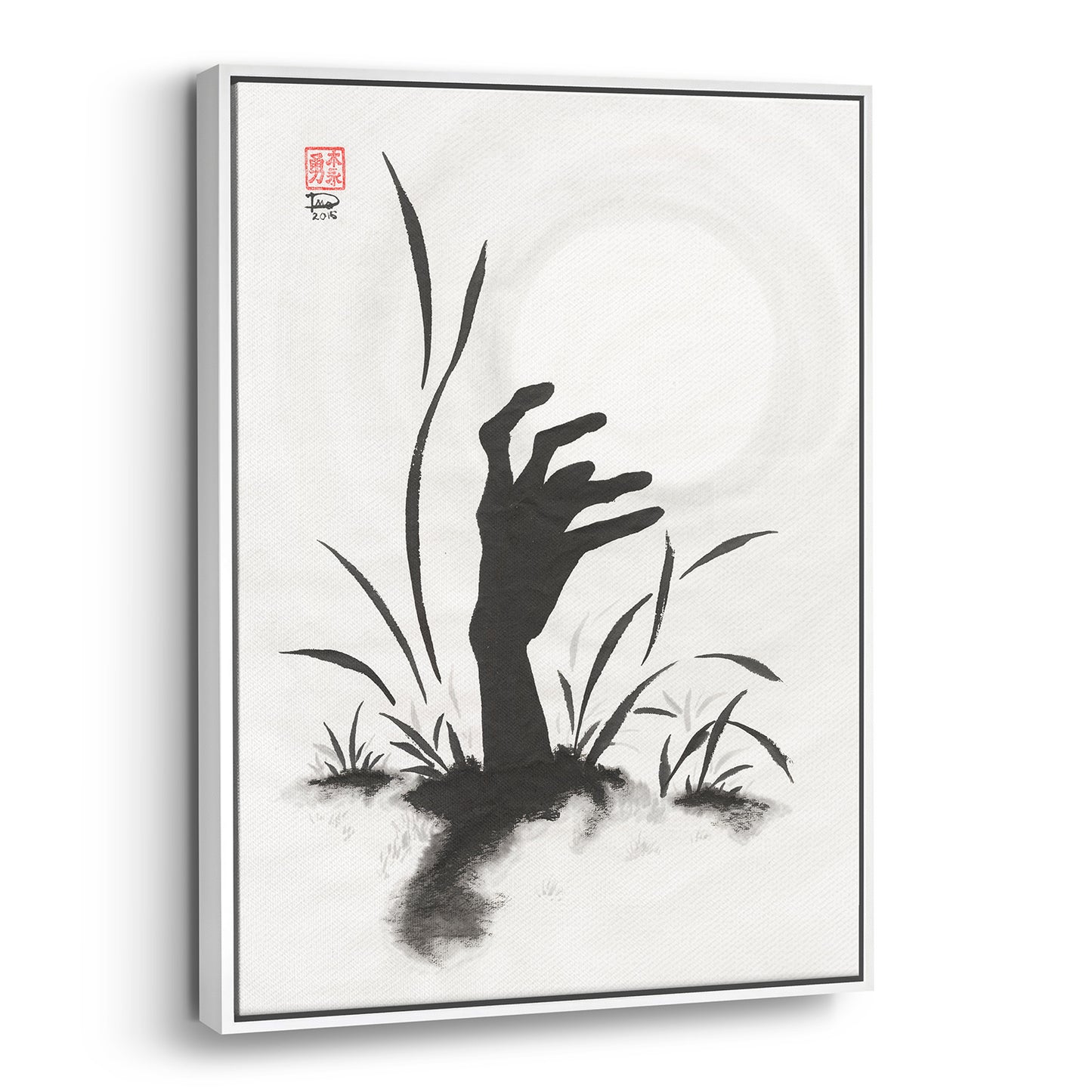 Corpse Bloom - (Framed Canvas)