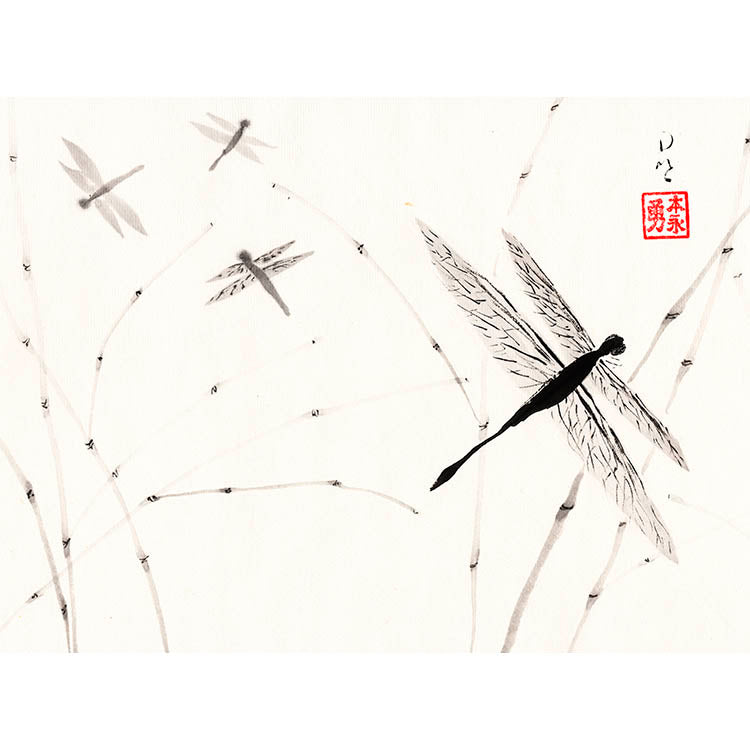 Dragonflies - (Print)