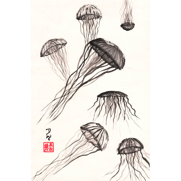 Jellyfish - (Canvas)