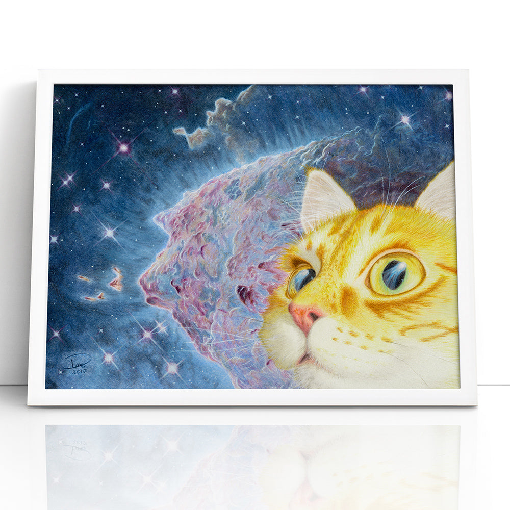 Oz in Space (Framed Paper Print)
