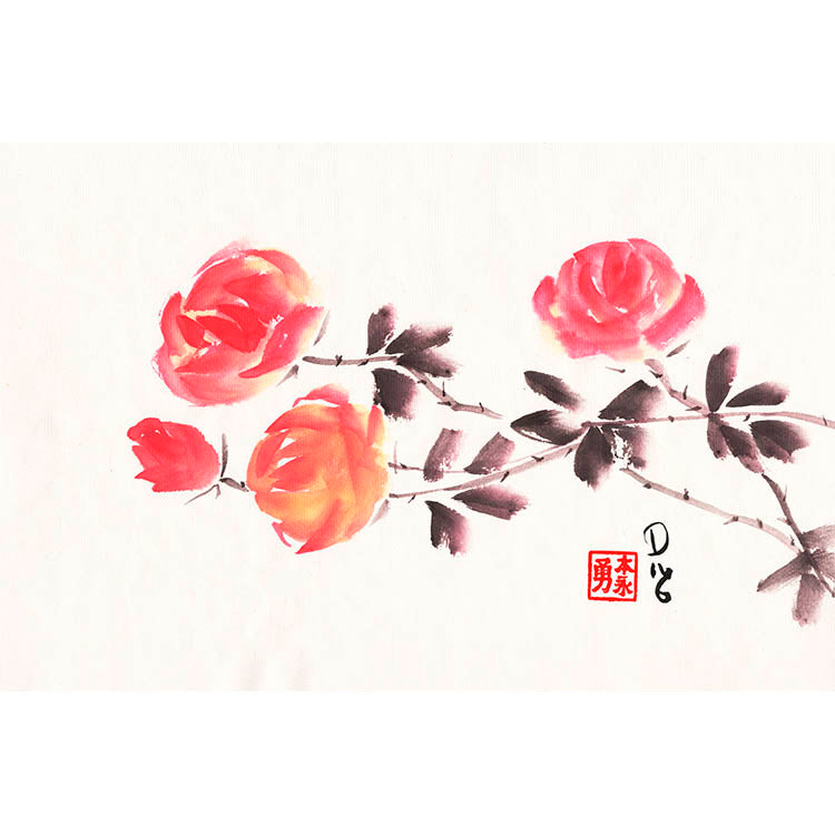 Red Roses 2 (Canvas)