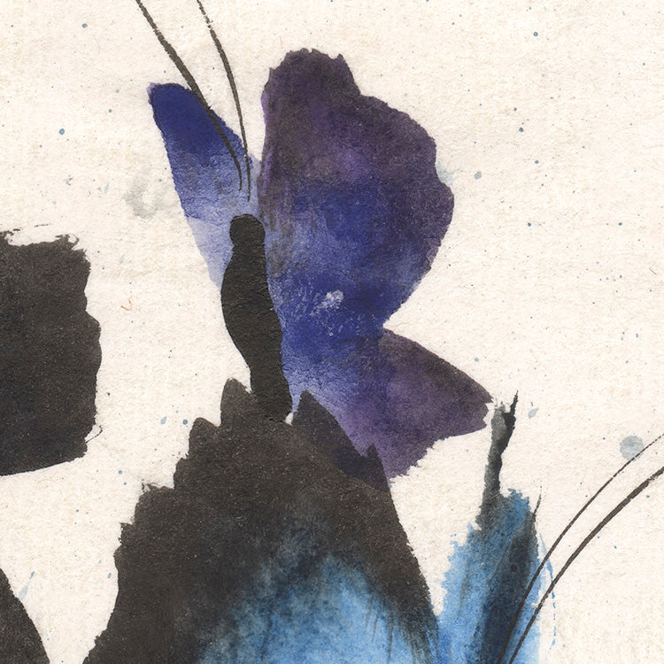 Butterfly Frenzy - (Paper Print)