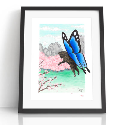 Catterfly Revisited - (Framed Paper Print)