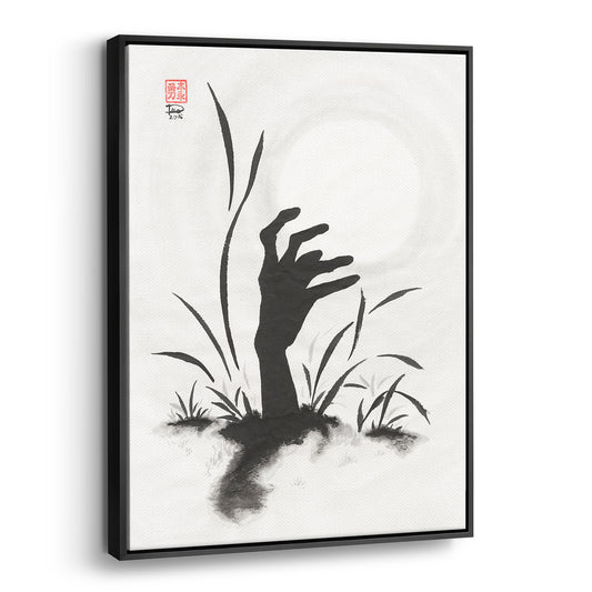 Corpse Bloom - (Framed Canvas)