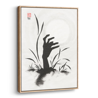 Corpse Bloom - (Framed Canvas)
