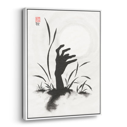 Corpse Bloom - (Framed Canvas)