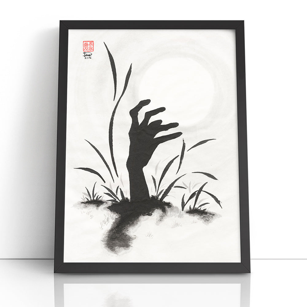 Corpse Bloom - (Framed Paper Print)