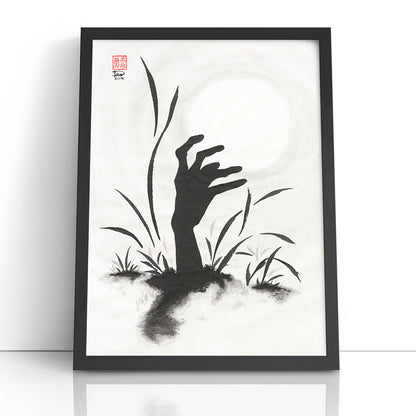 Corpse Bloom - (Framed Paper Print)