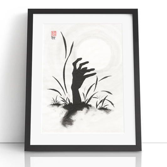Corpse Bloom - (Framed Paper Print)