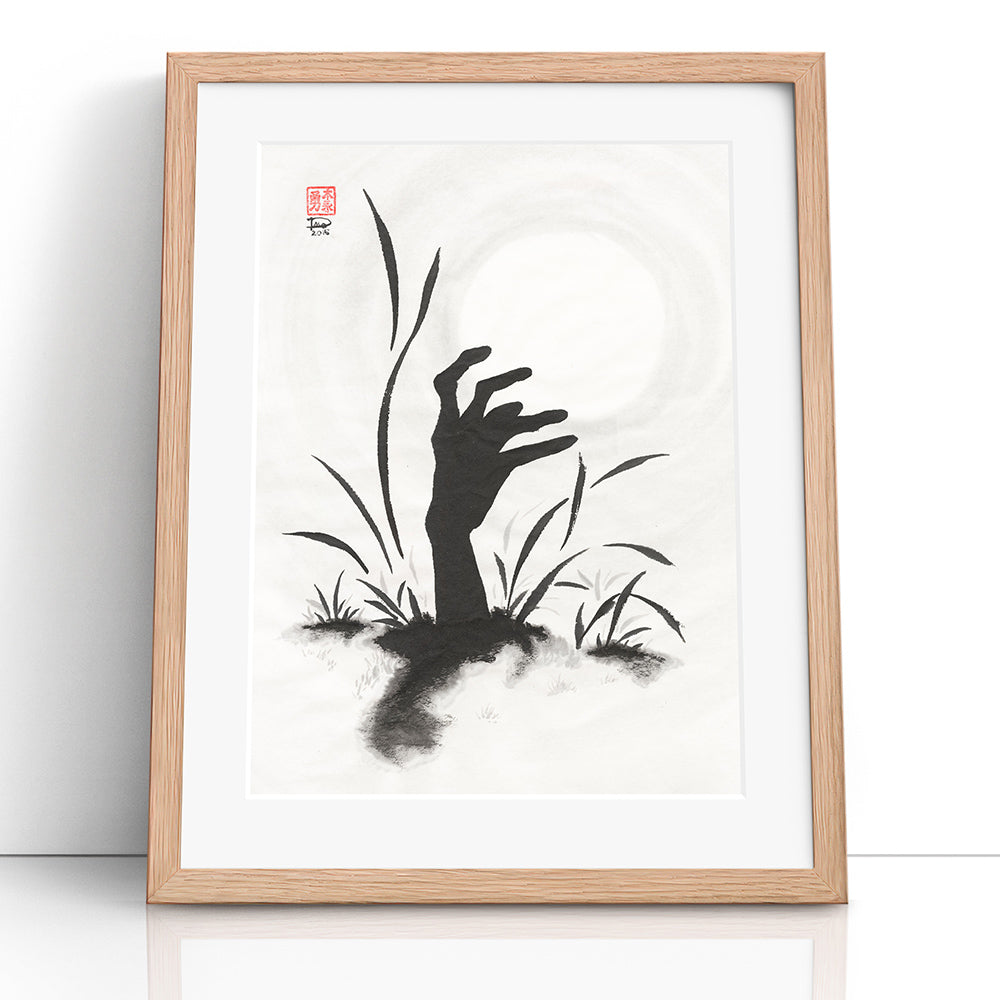 Corpse Bloom - (Framed Paper Print)