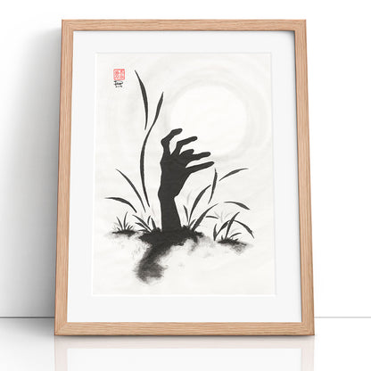 Corpse Bloom - (Framed Paper Print)