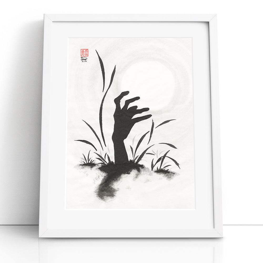 Corpse Bloom - (Framed Paper Print)