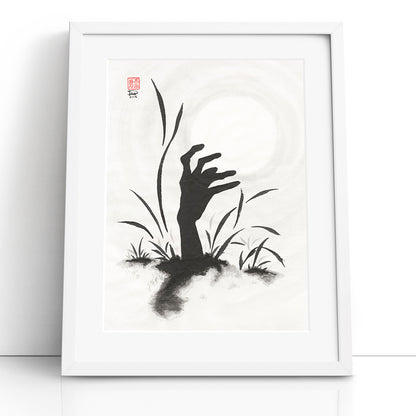Corpse Bloom - (Framed Paper Print)
