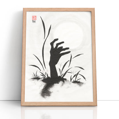 Corpse Bloom - (Framed Paper Print)