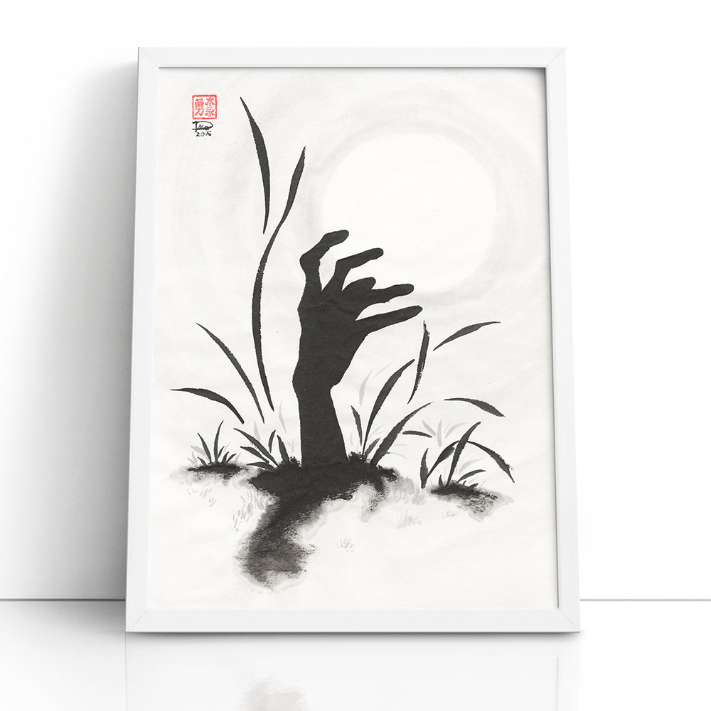 Corpse Bloom - (Framed Paper Print)