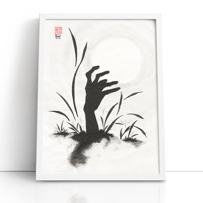 Corpse Bloom - (Framed Paper Print)