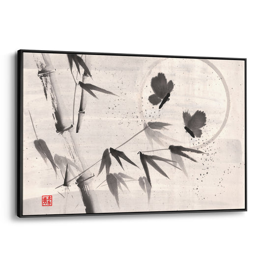 Dancing in the Moonlight - (Framed Canvas)