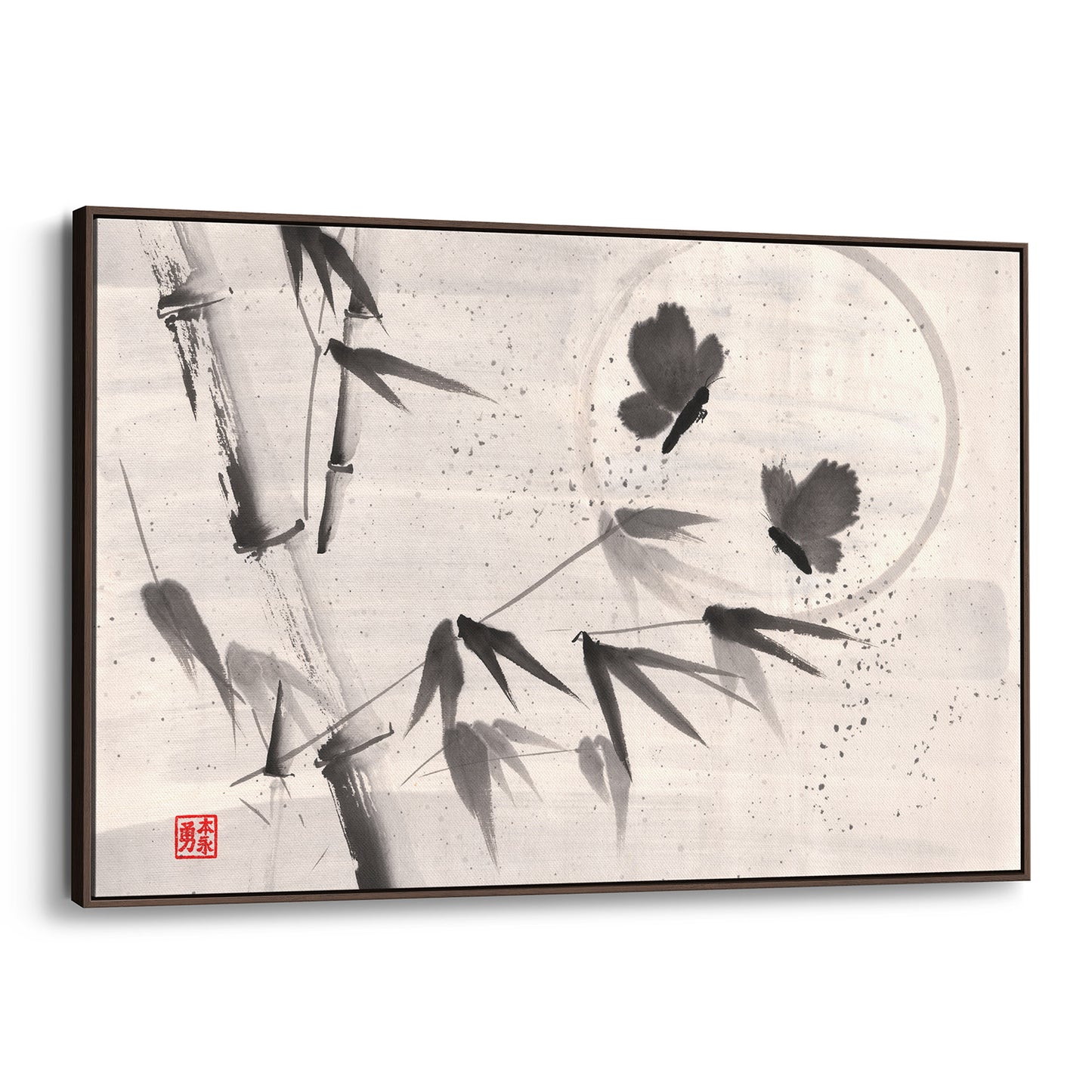 Dancing in the Moonlight - (Framed Canvas)