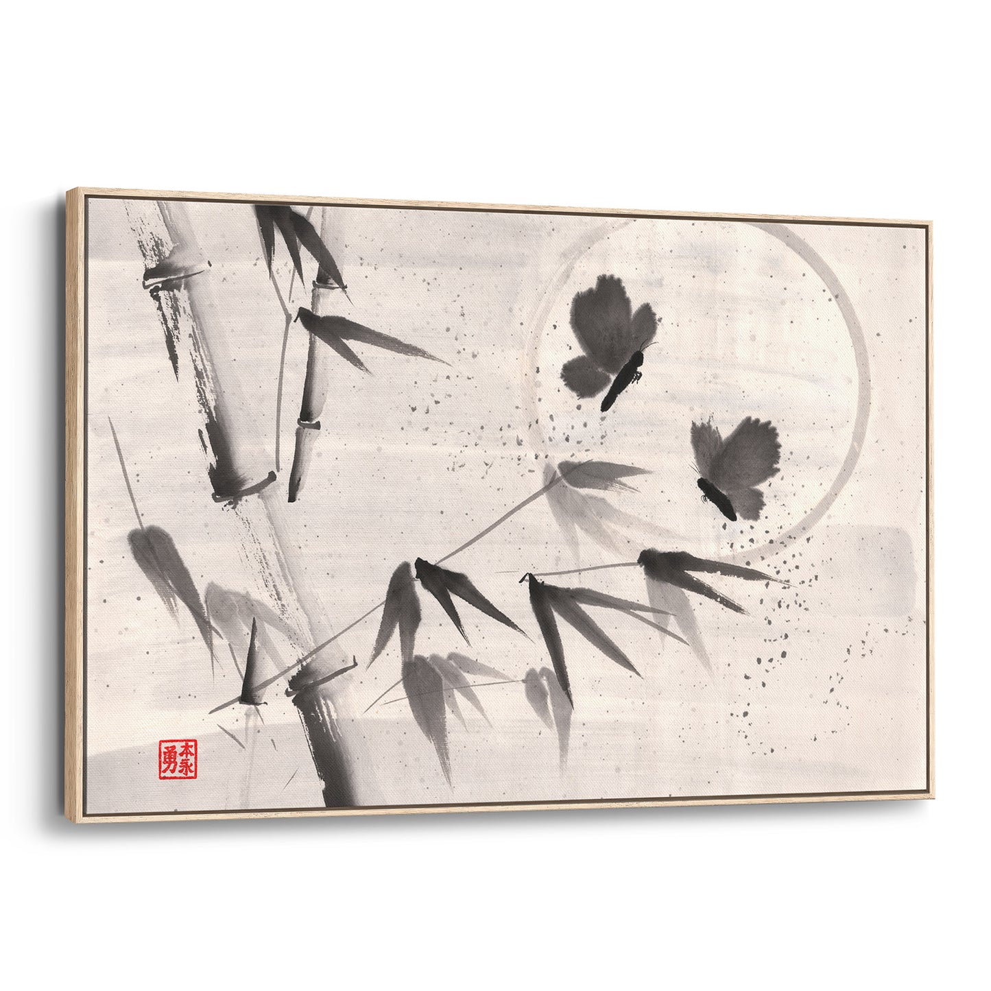Dancing in the Moonlight - (Framed Canvas)