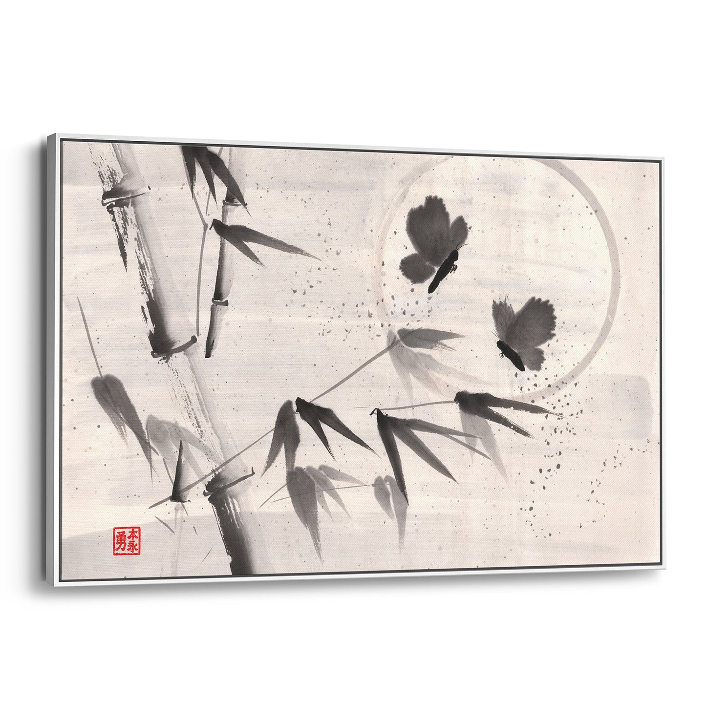 Dancing in the Moonlight - (Framed Canvas)