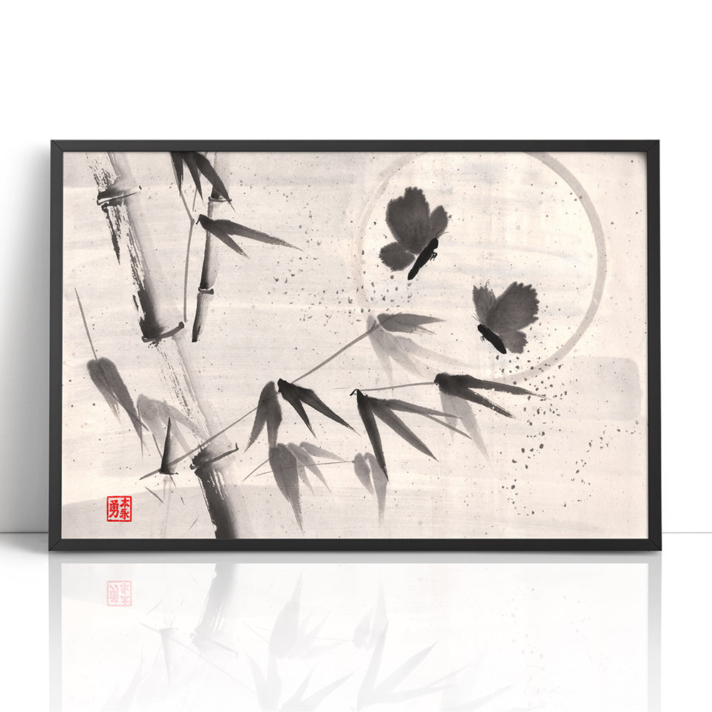 Dancing in the Moonlight - (Framed Paper Print)
