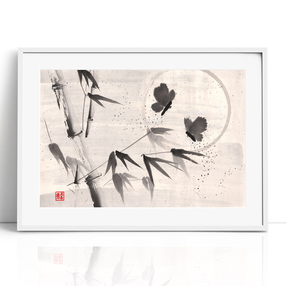 Dancing in the Moonlight - (Framed Paper Print)