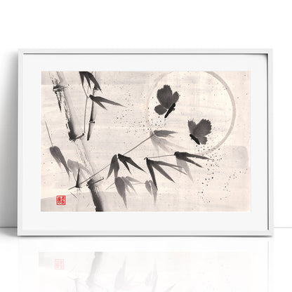 Dancing in the Moonlight - (Framed Paper Print)