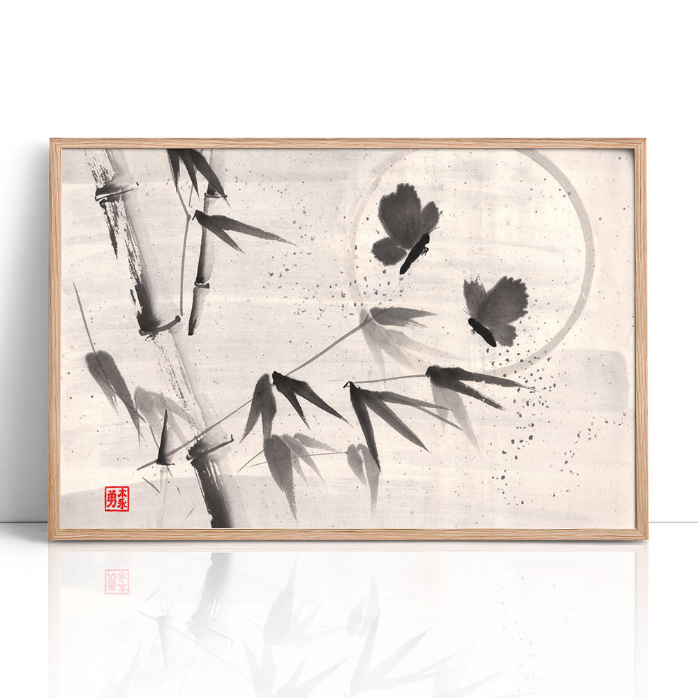 Dancing in the Moonlight - (Framed Paper Print)
