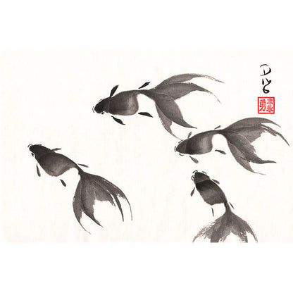 Fish Four - (Canvas)