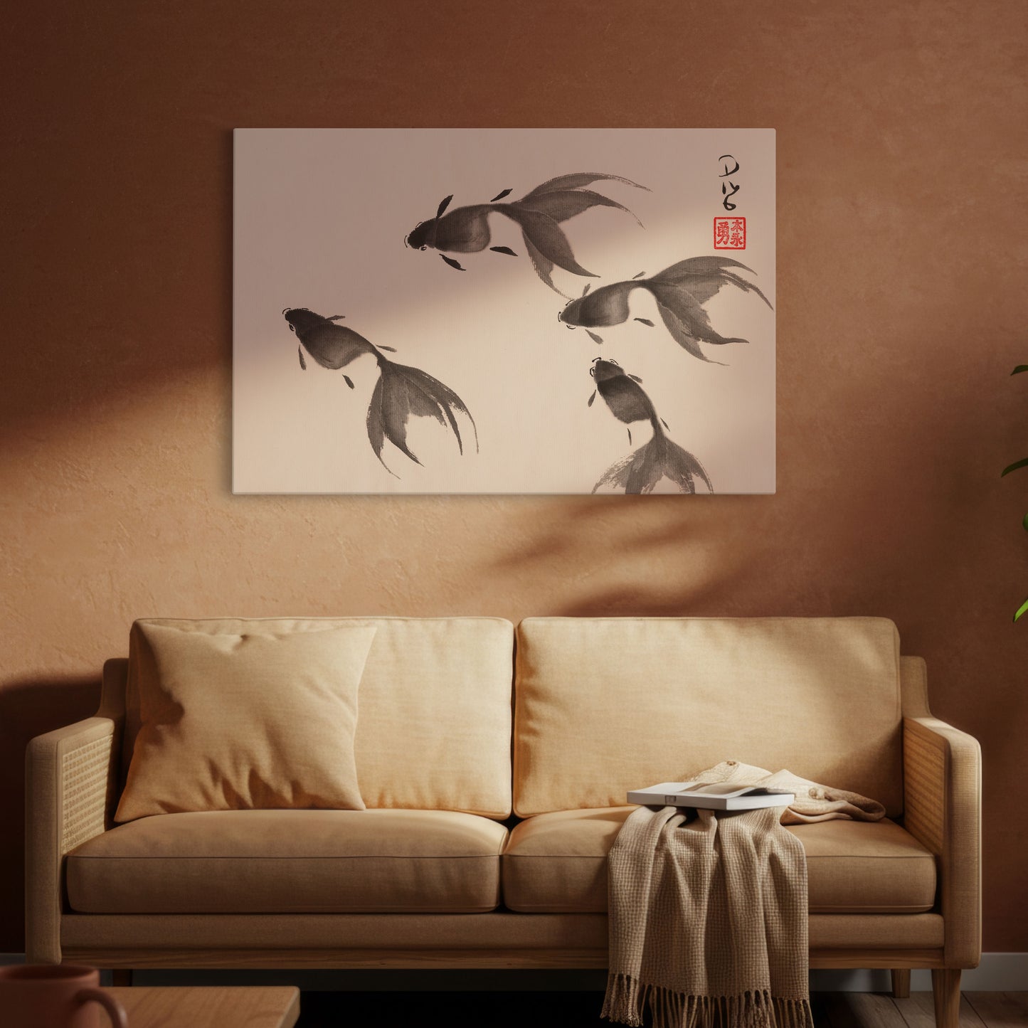Fish Four - (Canvas)