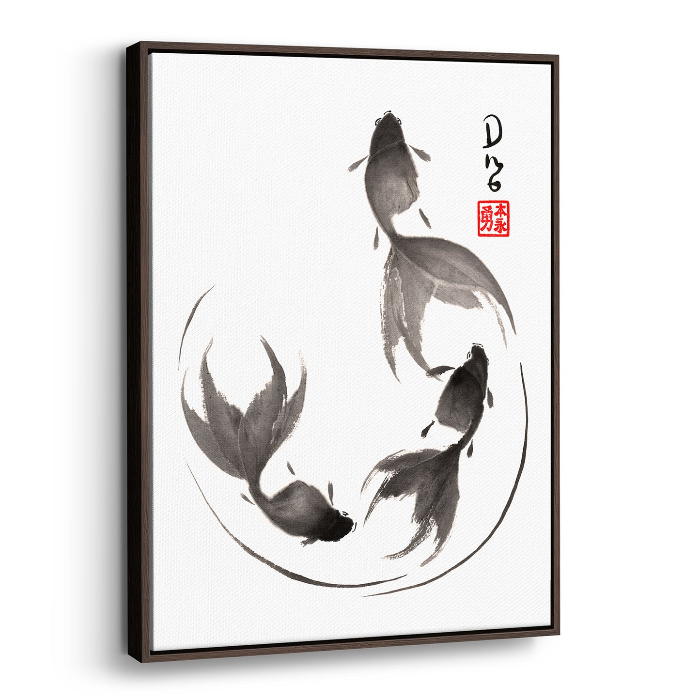 Follow the Leader (Framed Canvas)