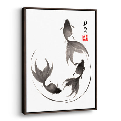 Follow the Leader (Framed Canvas)