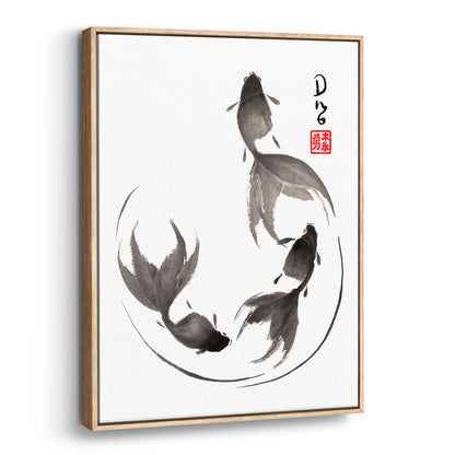 Follow the Leader (Framed Canvas)