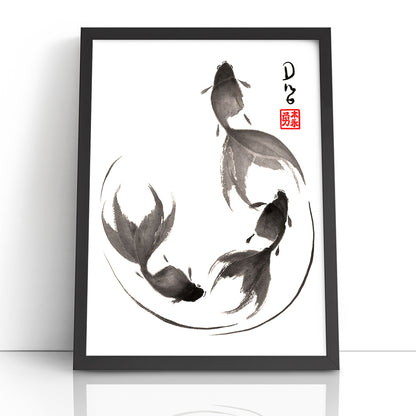 Follow the Leader (Framed Paper Print)