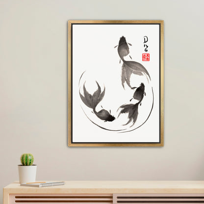 Follow the Leader (Framed Canvas)