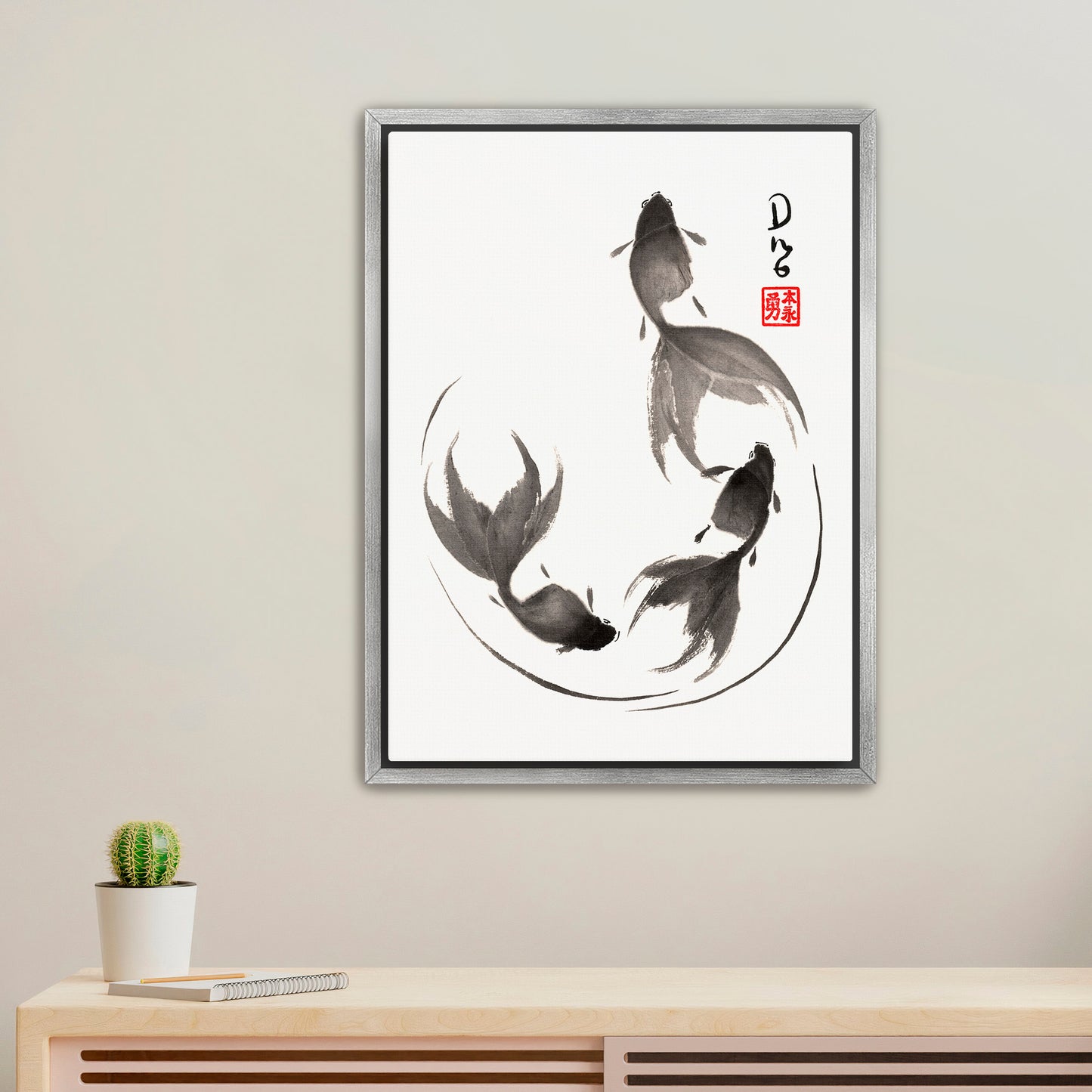 Follow the Leader (Framed Canvas)