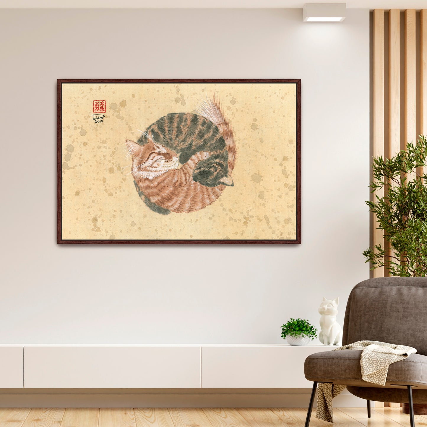 Harmony - (Framed Canvas)