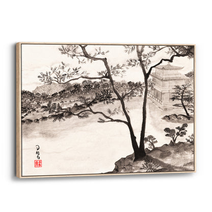 Kyoto (Framed Canvas)