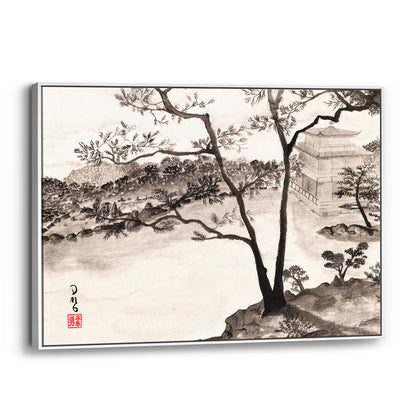 Kyoto (Framed Canvas)