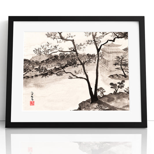 Kyoto (Framed Paper Print)