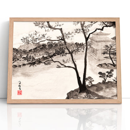 Kyoto (Framed Paper Print)