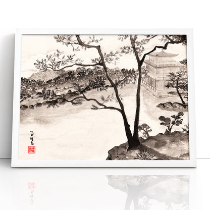 Kyoto (Framed Paper Print)