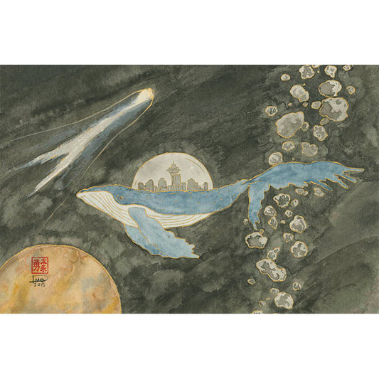 New New New Seattle (Paper Print)