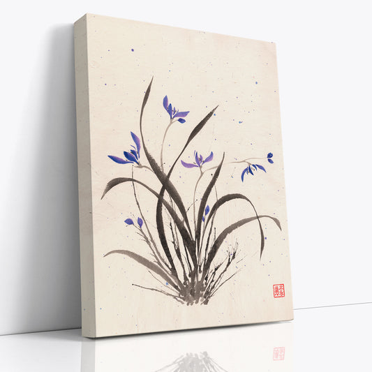 Orchid Splatter (Canvas)