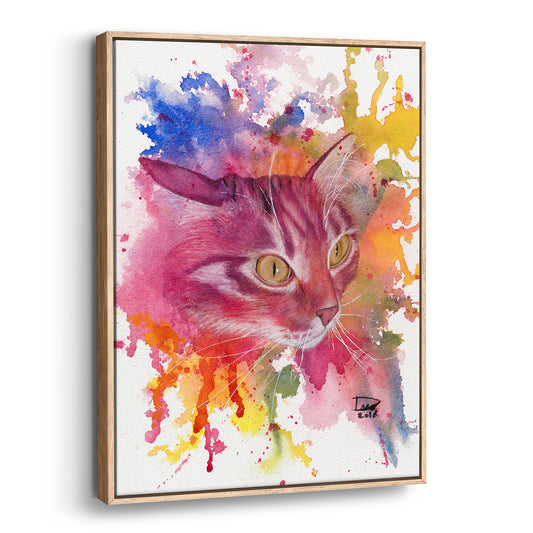 Oz Splash (Framed Canvas)