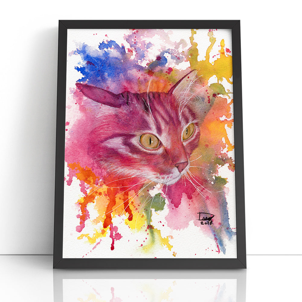 Oz Splash (Framed Paper Print)