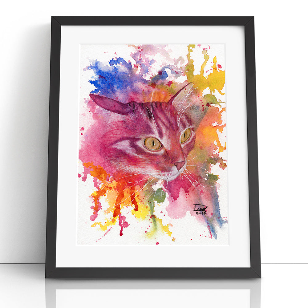 Oz Splash (Framed Paper Print)