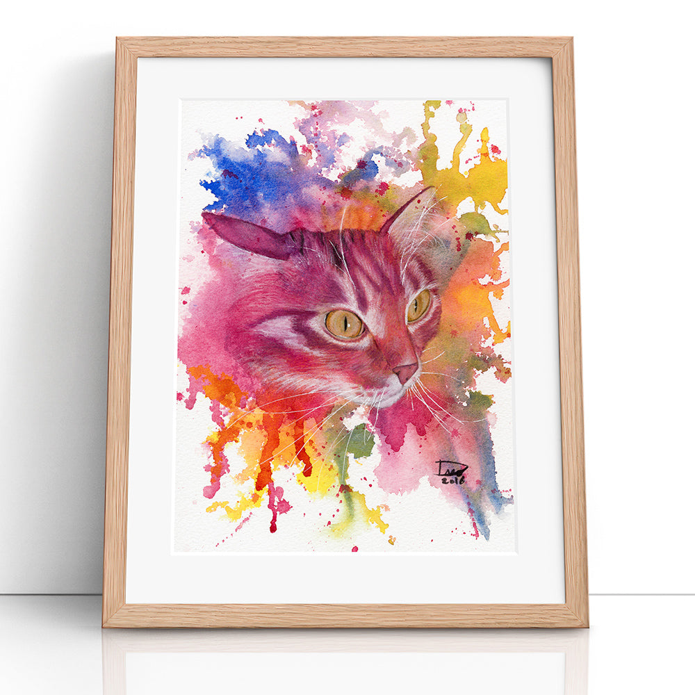 Oz Splash (Framed Paper Print)