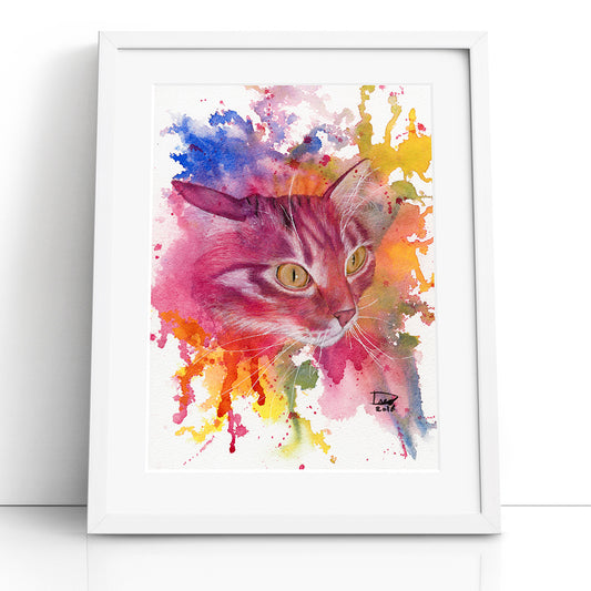 Oz Splash (Framed Paper Print)