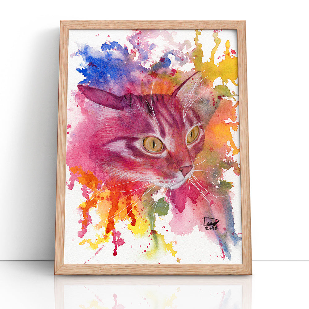 Oz Splash (Framed Paper Print)